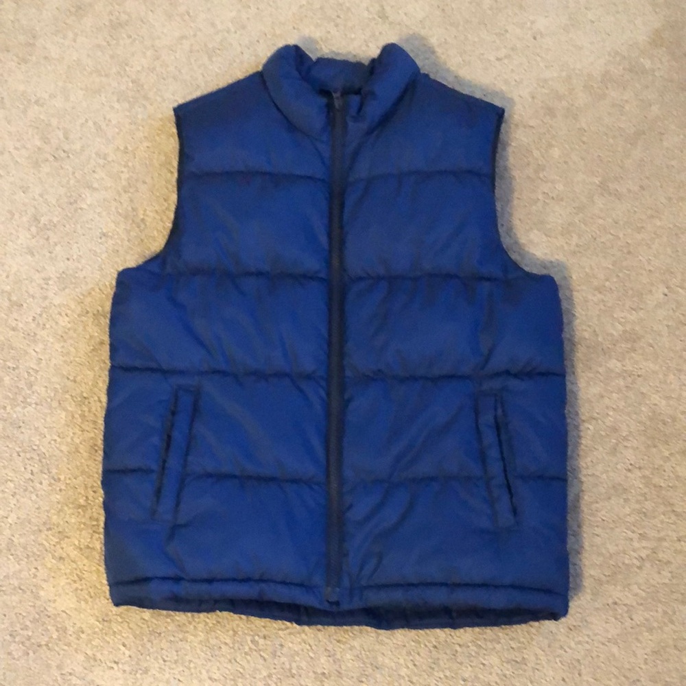 Puffer Vest, Old Navy, Size LG (10-12), Youth, Navy